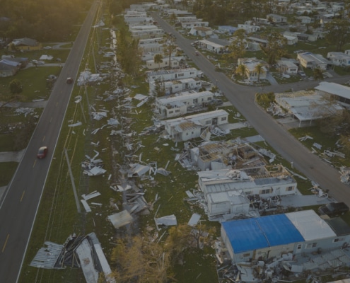 disaster after hurricane