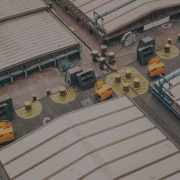 loading docks aerial view