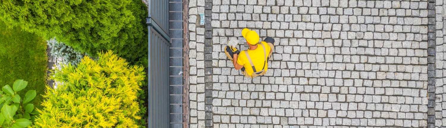 bricks-driveway-building